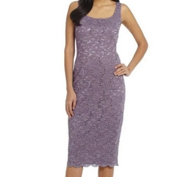 Alex Evenings | Dresses | Alex Evenings 2 Periwinkle Lace Sheath Dotted With Sequins Back Slit Scalloped | Poshmark Alex Evenings | Dresses | Alex Evenings 2 Periwinkle Lace Sheath Dotted With Sequins Back Slit Scalloped | Poshmark